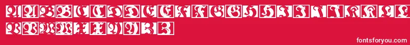 fuente Lufraktorsobroad – Fuentes Blancas Sobre Fondo Rojo