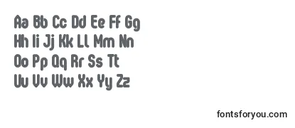 OvalSingle-fontti