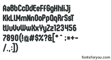  OvalSingle font
