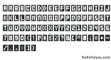  Bitbox font