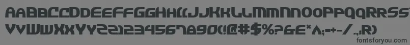 JannisariesBold Font – Black Fonts on Gray Background