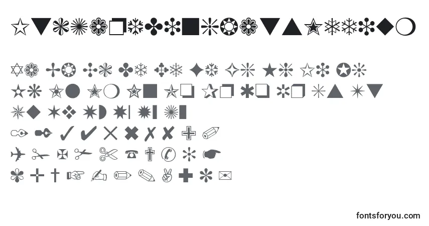 ItcZapfDingbatsMedium Font – alphabet, numbers, special characters