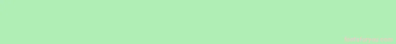 Blnktaperlucker Font – Pink Fonts on Green Background