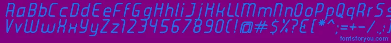 fuente JuiceItalic – Fuentes Azules Sobre Fondo Morado