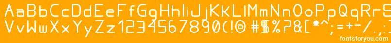 Подробнее о шрифте ProportionalTfb Шрифт ProportionalTfb – белые шрифты на оранжевом фоне
