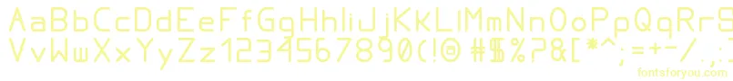 ProportionalTfb Font – Yellow Fonts