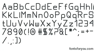  ProportionalTfb font