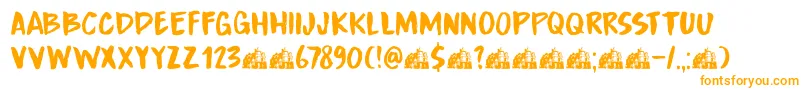DkBoardingHouseIii Font – Orange Fonts