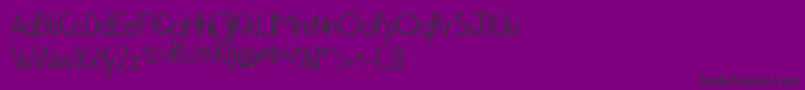 fuente Bus201PortugalMuenchen – Fuentes Negras Sobre Fondo Morado