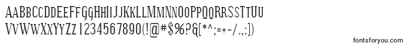 Sfcovingtonsccond-fontti – kirjoituskonemaiset fontit