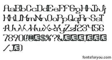 Draggleo font