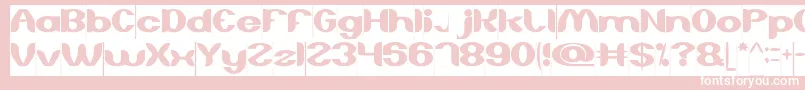 AboutYouInverse Font – White Fonts on Pink Background