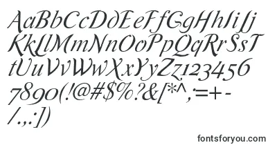  RomandeadfscriptstdItalic font