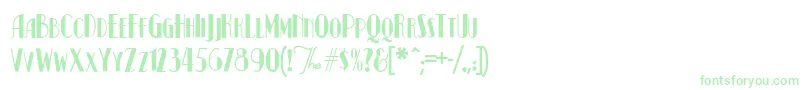 KismetNormal Font – Green Fonts