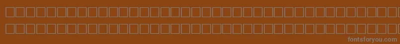 Шрифт Combuln – серые шрифты на коричневом фоне