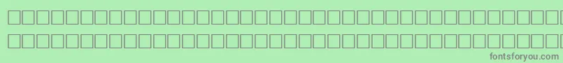 Combuln Font – Gray Fonts on Green Background