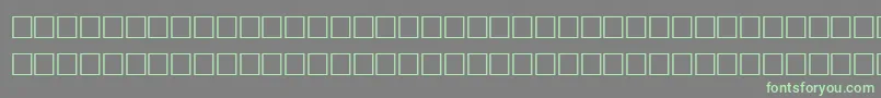 Combuln Font – Green Fonts on Gray Background