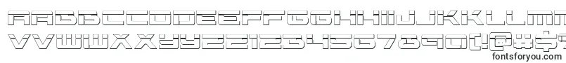 Vorpal3D-Schriftart – Techno-Schriften