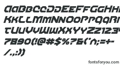  Gunnerstormital font