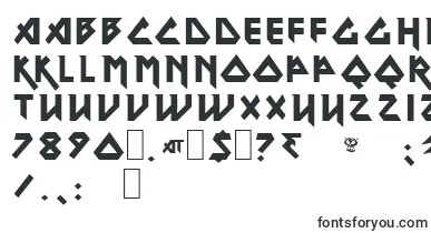  MetalLord font