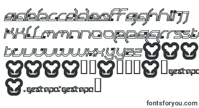  SubmitThinitalic font