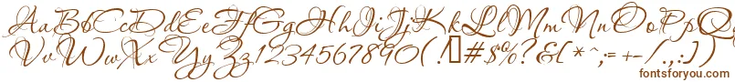 Aquarelle Font – Brown Fonts