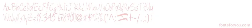 Aberaham9RegularTtcon Font – Pink Fonts