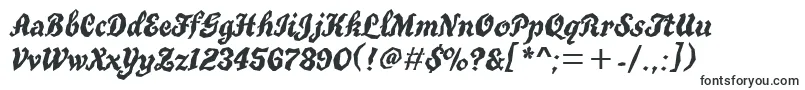 TrueGritItcTt Font – Fonts for Corel Draw