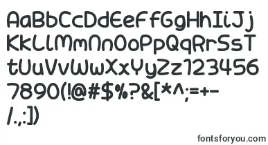  CandyTown font