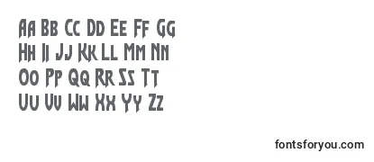 Flashrogersstraightcond Font