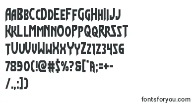  Flashrogersstraightcond font