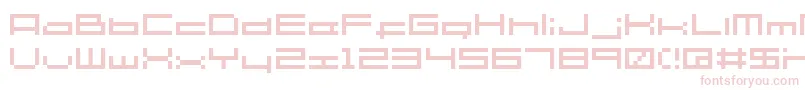 Sg06 Font – Pink Fonts on White Background