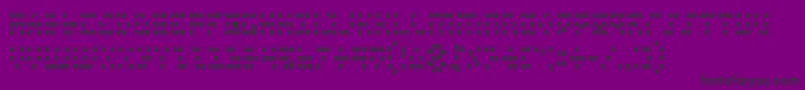 フォントIconc – 紫の背景に黒い文字