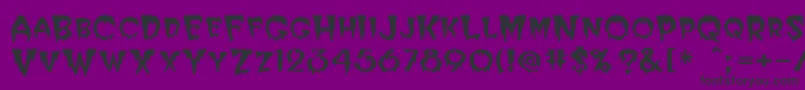 fuente Elviria – Fuentes Negras Sobre Fondo Morado