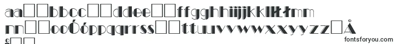 fuente Marqueeengraved – fuentes polaca