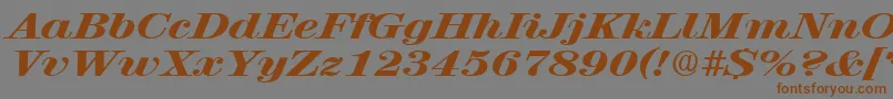 Más sobre la fuente RubyscriptbroadxboldRegular fuente RubyscriptbroadxboldRegular – Fuentes Marrones Sobre Fondo Gris