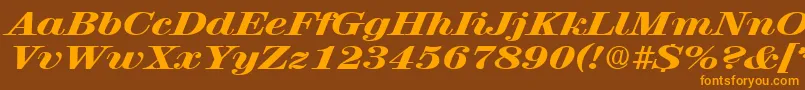 Подробнее о шрифте RubyscriptbroadxboldRegular Шрифт RubyscriptbroadxboldRegular – оранжевые шрифты на коричневом фоне