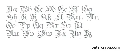 Schriftart Teutonic2