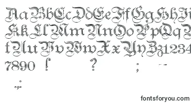  Teutonic2 font