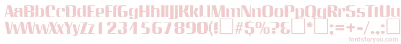 InverserifRegularDb Font – Pink Fonts on White Background