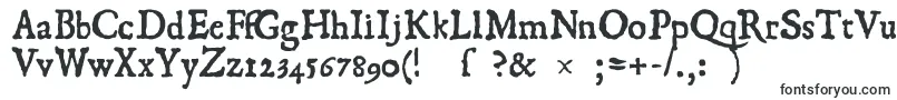 Шрифт 1550 – шрифты для превью