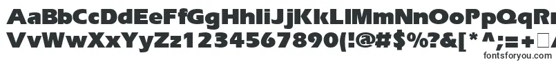 Шрифт Eriul1 – шрифты для афиш