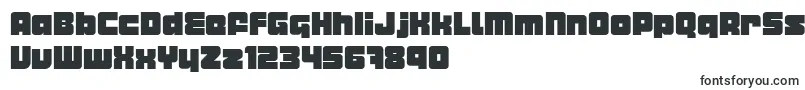 Шрифт Metropod – широкие шрифты