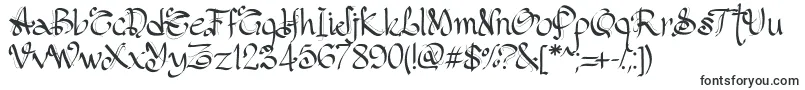 PwGothicStyle-Schriftart – Schriftarten, die mit P beginnen