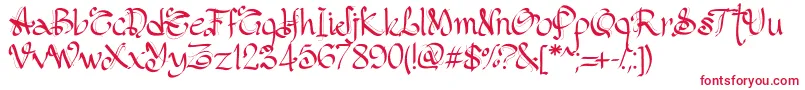 PwGothicStyle Font – Red Fonts