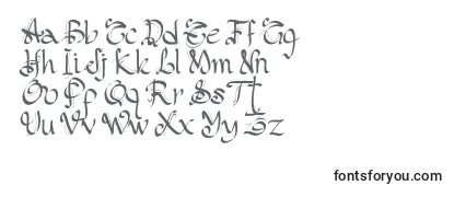 Schriftart PwGothicStyle