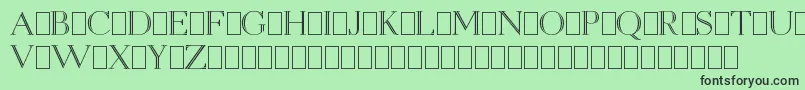 More about OpenEgmontKapitalenDemo Font OpenEgmontKapitalenDemo Font – Black Fonts on Green Background