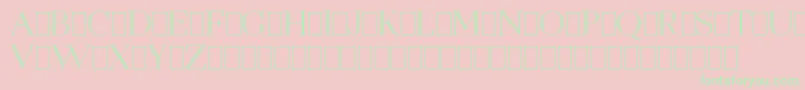 Подробнее о шрифте OpenEgmontKapitalenDemo Шрифт OpenEgmontKapitalenDemo – зелёные шрифты на розовом фоне