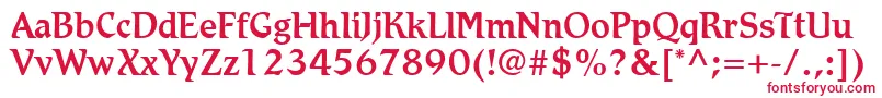 RomicLtMedium Font – Red Fonts