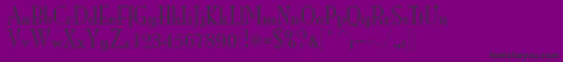 ItcMonaLisaRecut Font – Black Fonts on Purple Background